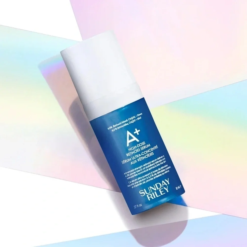 Sunday Riley A+ High Dose Retinoid Cruelty-Free Serum Mini Size 0.27 Fl Oz NWT